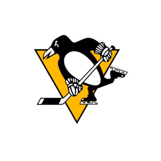 Grayscale Pittsburgh Penguins logo